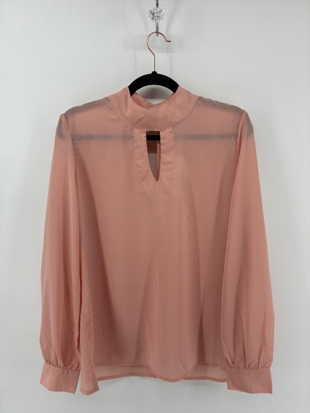 MASSIVE $10 SALE BNWT Japna Pink Long Sleeve Cut Out Blouse